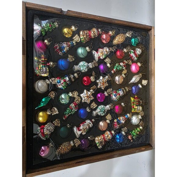 Thomas Pacconi Classics 2003 Christmas Miniature Ornament Collection In Crate - Picture 4 of 8